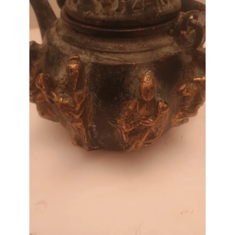 Antique/Vintage Chinese Figure On Small 4